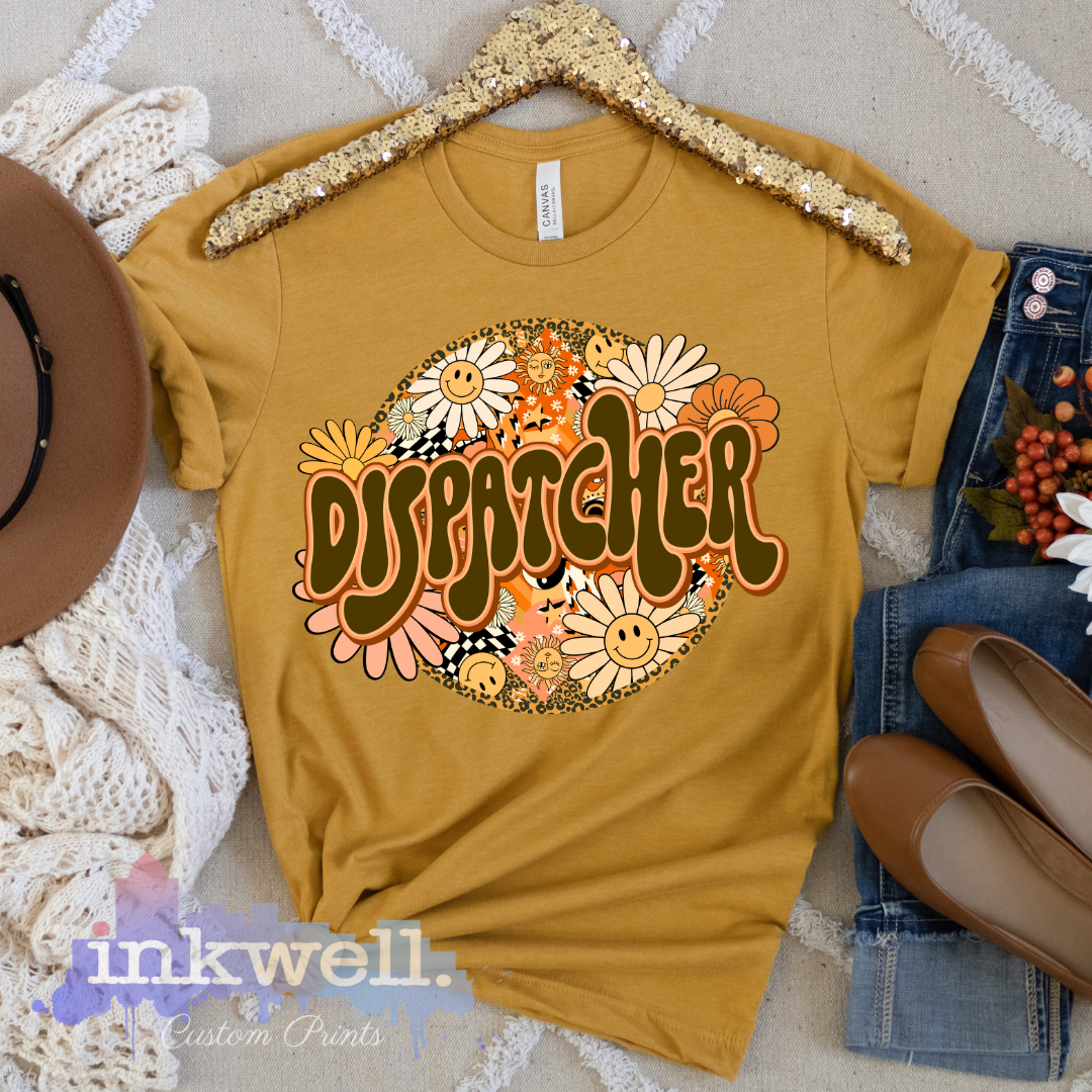 Groovy Floral Dispatcher (Dark)