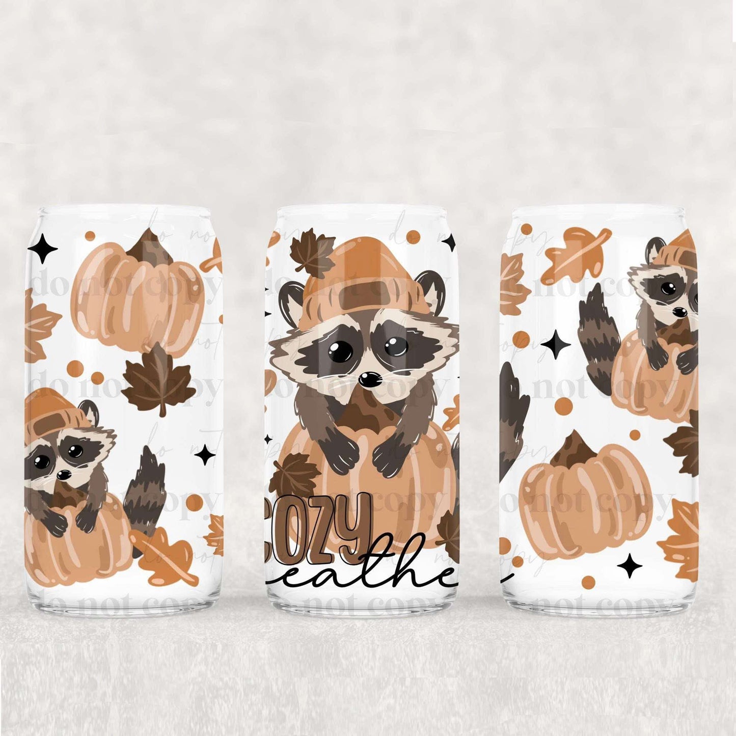 Cozy Weather Racoon