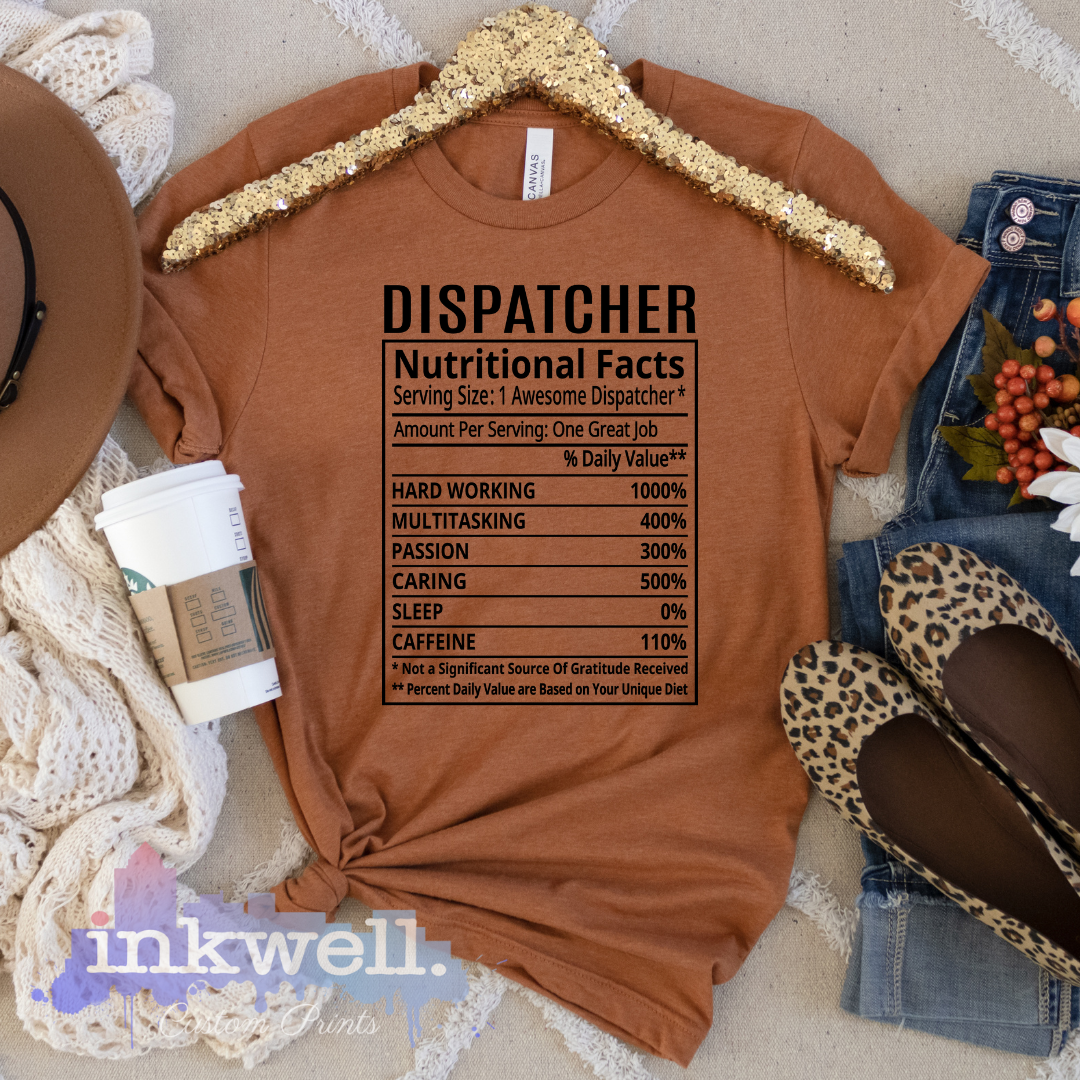 Dispatcher Nutritional Facts