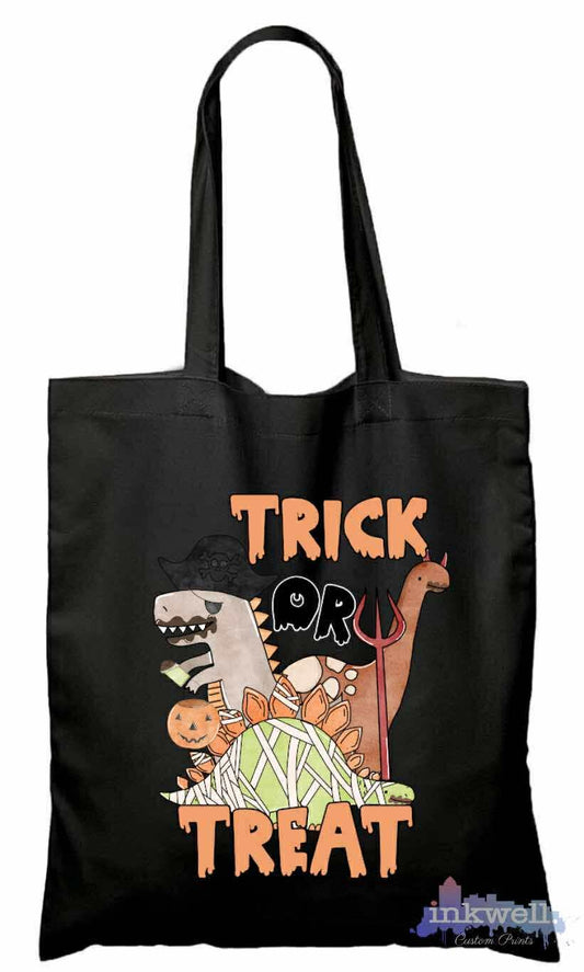 Boy Spooky Dino  Tote