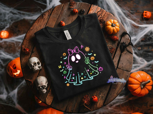 Neon Coquette Ghost