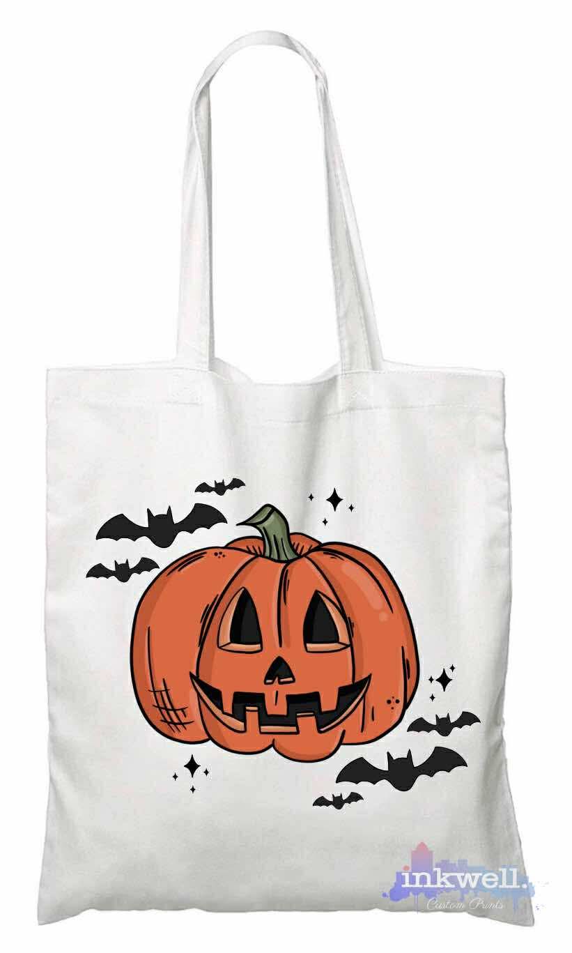 Jack-o-lantern Tote