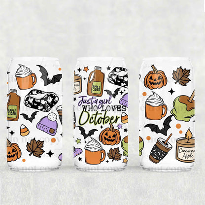 Just A Girl Who Loves October Cup