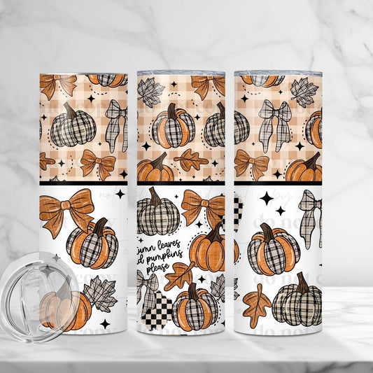 Autumn Leaves & Pumpkins Please
