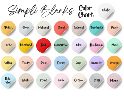 Custom Adult Tee Shirt (Simpli Blanks)