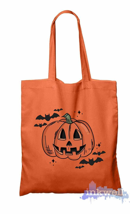 Jack-o-lantern Tote