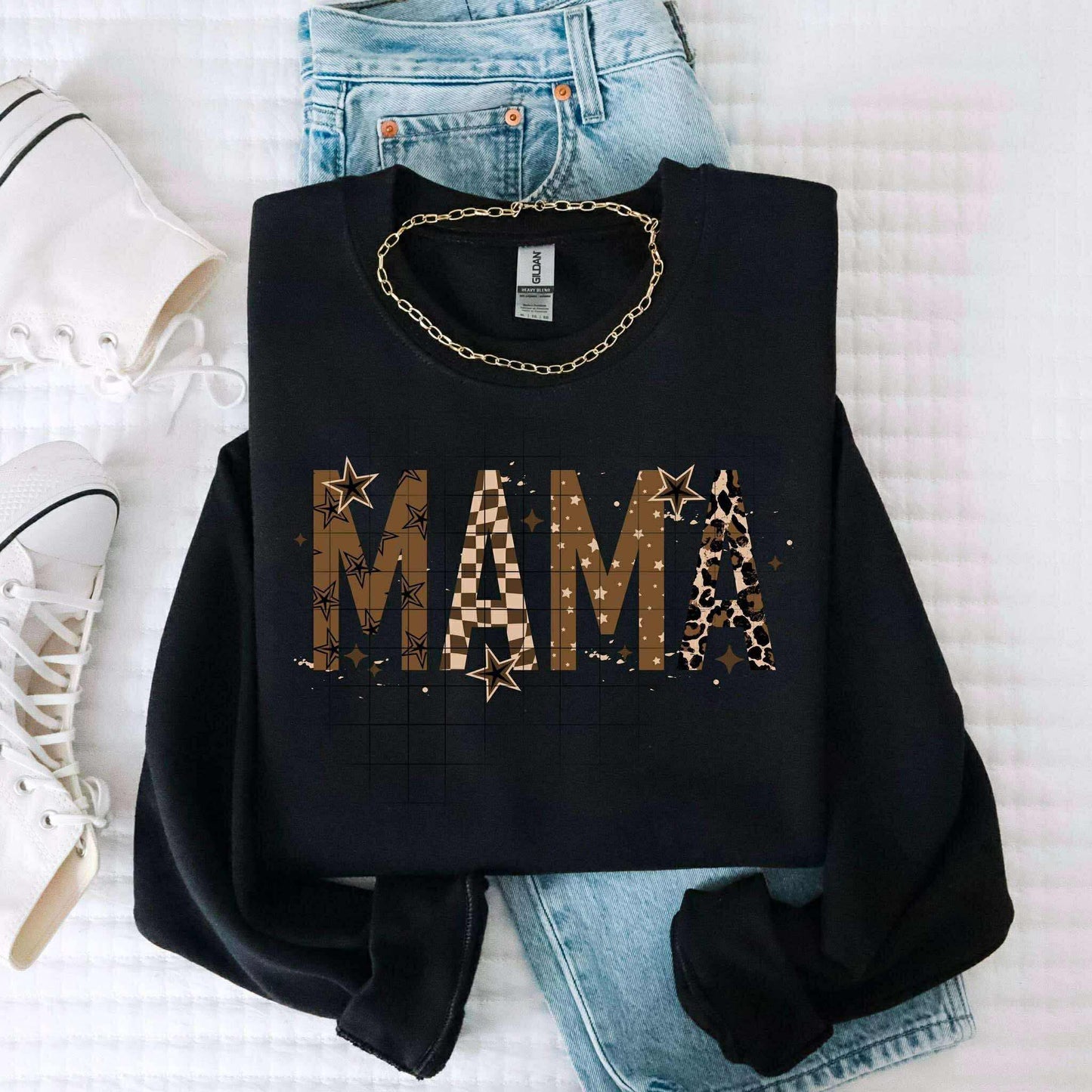 Fall Checker Mama