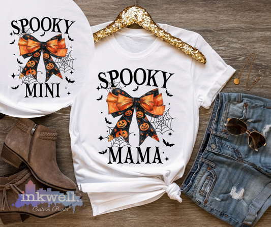 Spooky Mini Coquette Bow