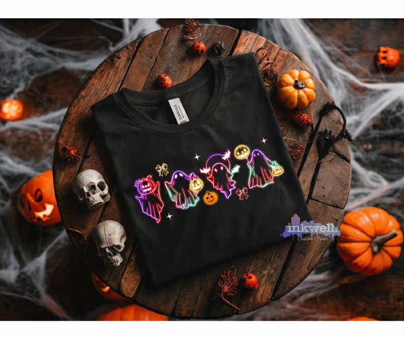 Neon Spooky Friends